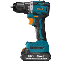 Дрель-шуруповерт Bort BAB-21-BLK 93413526 (с 2-мя АКБ, кейс)