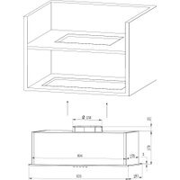 Кухонная вытяжка Libhof LB-2252 (серебристый)