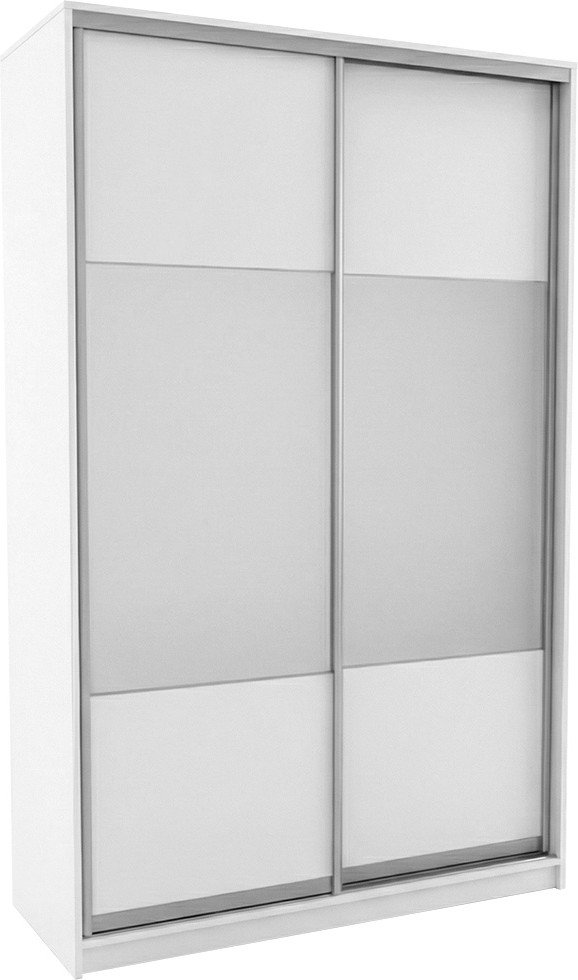 

Шкаф-купе Рэйгрупп 138 BBX Elgon РГ-05.01 (белый премиум/белый премиум/хром)