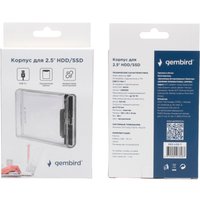 Бокс для накопителей 2.5" Gembird EE2-U3S-7