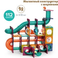 Магнитный конструктор Pituso С шариками HW21005981 (112эл)