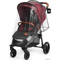Коляска прогулочная «книга» KinderKraft Grande LX 2020 (burgundy)