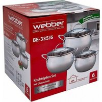 Набор кастрюль Webber BE-335/6