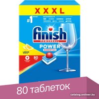 Таблетки для посудомоечной машины Finish All in 1 Powerball Power Essential лимон (80 шт)