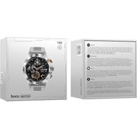 Умные часы Hoco Y20 (серебристый)