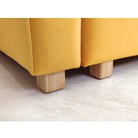 Диван Nord Star Эльф Авелина (велюр, розовый)