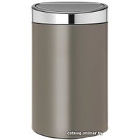 Мусорное ведро Brabantia Touch Bin 40 л (платиновый/стальной)
