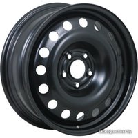 Штампованные диски TREBL 1675 16x6" 5x100мм DIA 57.1мм ET 35мм Black