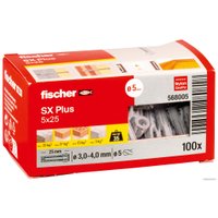 Дюбель универсальный Fischer SX Plus 5X25 568005 (100 шт)