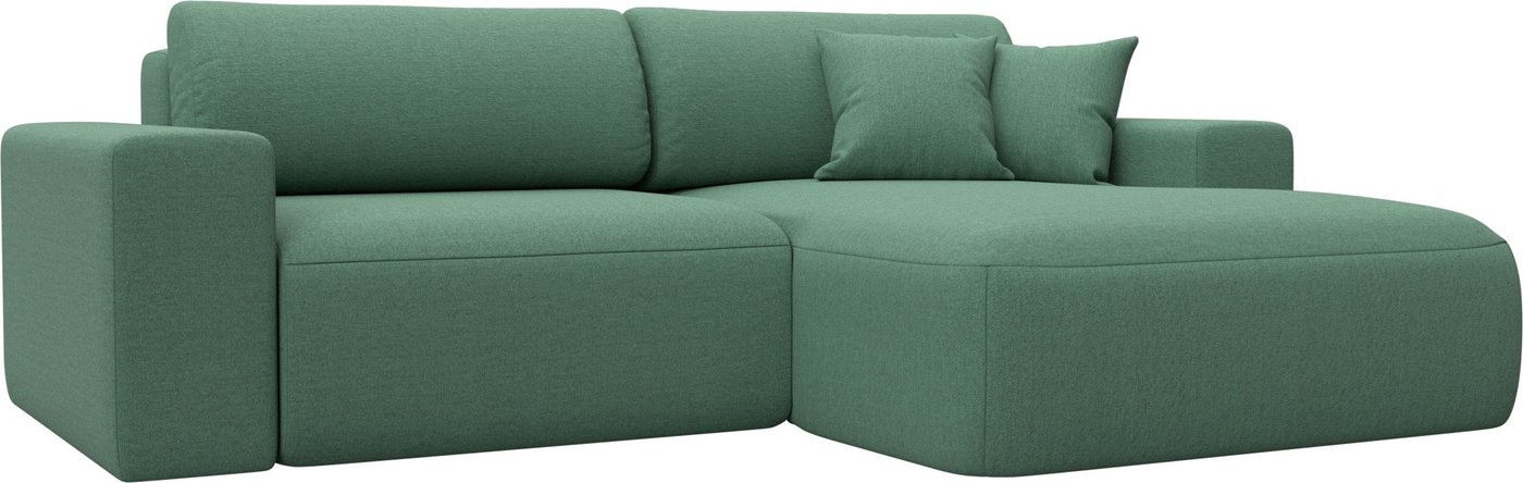 

Угловой диван Лига диванов Лига-036 НПБ Классик правый 124683 (рогожка амур зеленый)