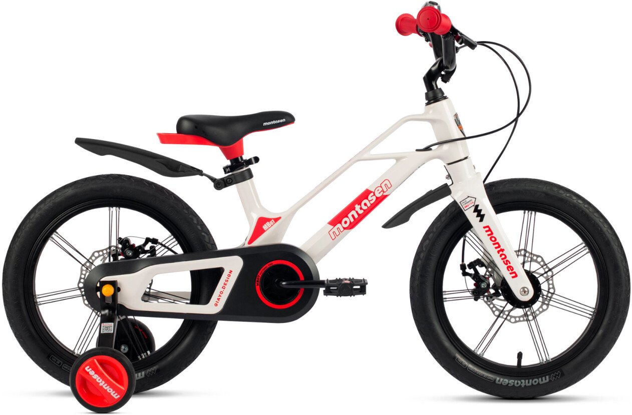 Детский велосипед Montasen MB07-16WT (белый)