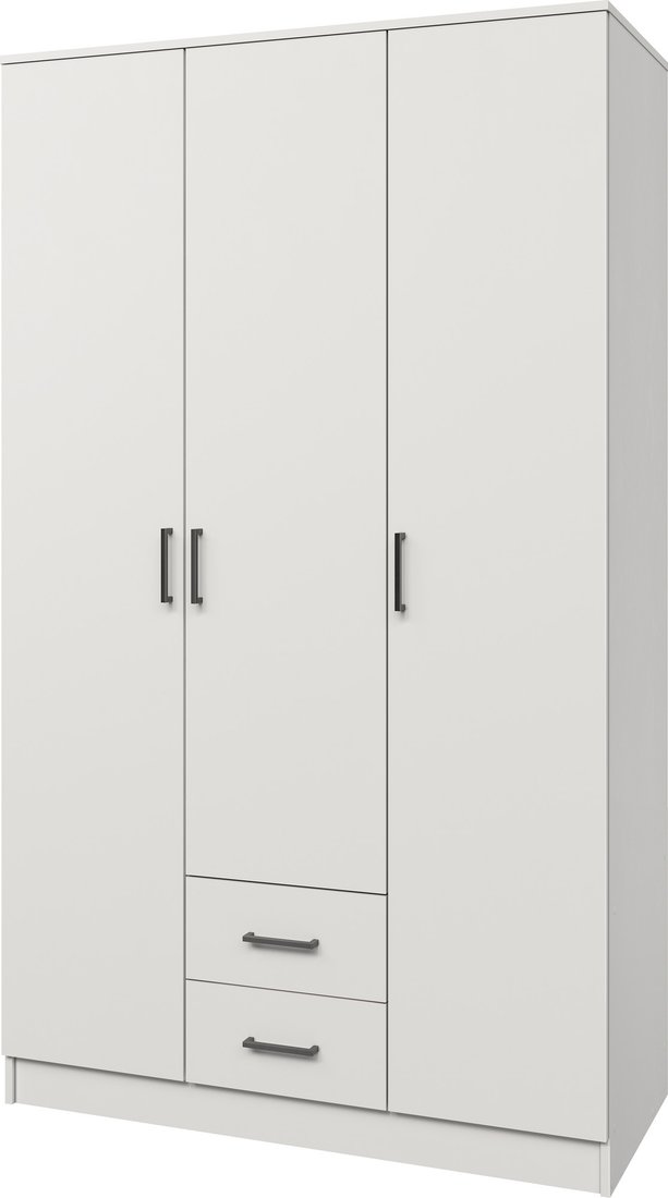 

Шкаф распашной Mio Tesoro Хюгге 3D2S (белый)