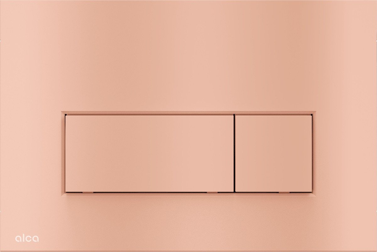 

Панель смыва Alcaplast Thin M57-RG-M (red gold-мат)