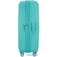 Чемодан-спиннер American Tourister SoundBox Poolside Blue 77 см