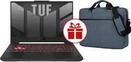 

Игровой ноутбук ASUS TUF Gaming A15 2023 FA507NVR-LP040 + сумка Goody Classic 15.6" (темно-серый)