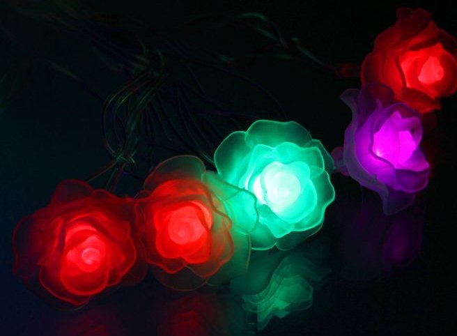 

Новогодняя гирлянда Luazon Метраж Роза большая Led-20 (5 м, мульти) [671574]