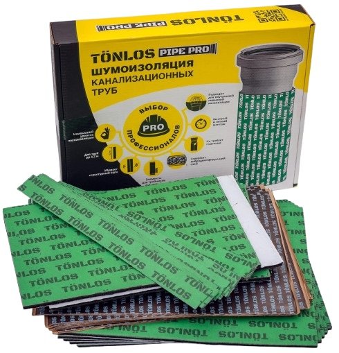 

Шумоизоляция Tonlos Pipe Pro