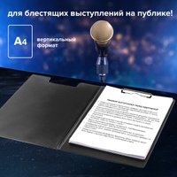 Планшет с зажимом Staff 229557 (черный)