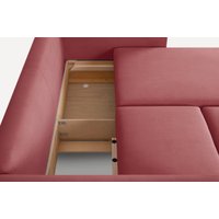 Угловой диван Divan Нордика мини Velvet Coral 264427 (розовый)