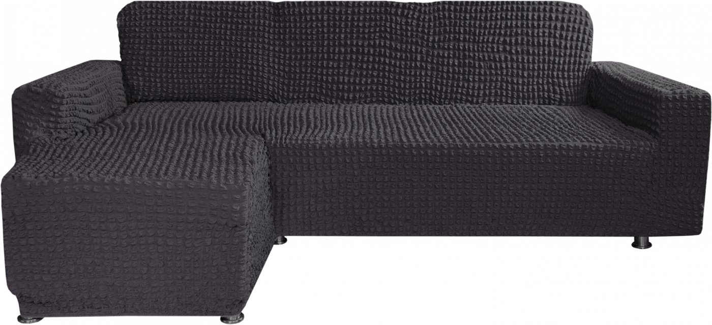 

Чехол для дивана Mio Tesoro С оттоманкой ПО-3 Люкс 6857 (антрацит, левый)