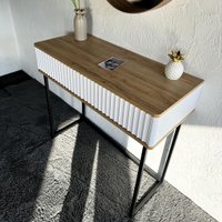 Туалетный столик без зеркала Shtabe Royal 5011 эко (дуб кантри/черный)
