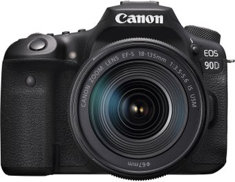 Canon EOS 90D Kit 18-135 IS USM (черный)