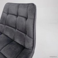 Стул AksHome Linx 86206 (темно-серый велюр G062-40/черный)