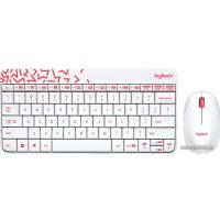 Офисный набор Logitech MK240 Nano (белый, нет кириллицы)