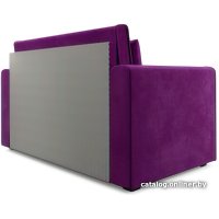 Диван Мебель-АРС Санта (микровельвет фиолетовый)