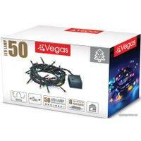 Новогодняя гирлянда Vegas Нить 55058 50 LED (мульти)