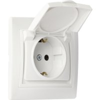 Розетка SmartBuy Венера SBE-01w-16-S1-1ZK-c