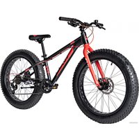 Велосипед Novatrack Fatbike 24 2024 24AHD.SUV.13GR4 (графит)