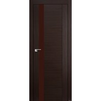 Межкомнатная дверь ProfilDoors 62X 80x200 (венге мелинга/коричневый лак)