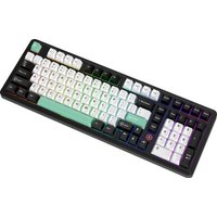 Клавиатура Ajazz AK980 V2 (черный/белый/бирюзовый, Ajazz Flying Fish)