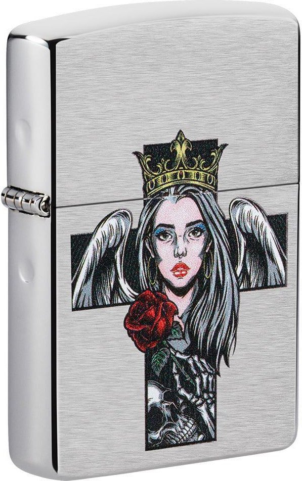 

Зажигалка Zippo Cross, Queen and Skull Design 49262