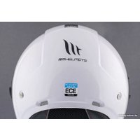 Мотошлем MT Helmets Viale SV Solid A0 (XS, белый перламутр)