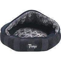 Лежак Tramps Aristocat Dome Bed 932862/BL (черный)