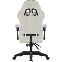 Игровое (геймерское) кресло Defender Savage (белый/серый)