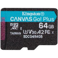 Карта памяти Kingston Canvas Go! microSDXC 64GB SDCG4/64GB