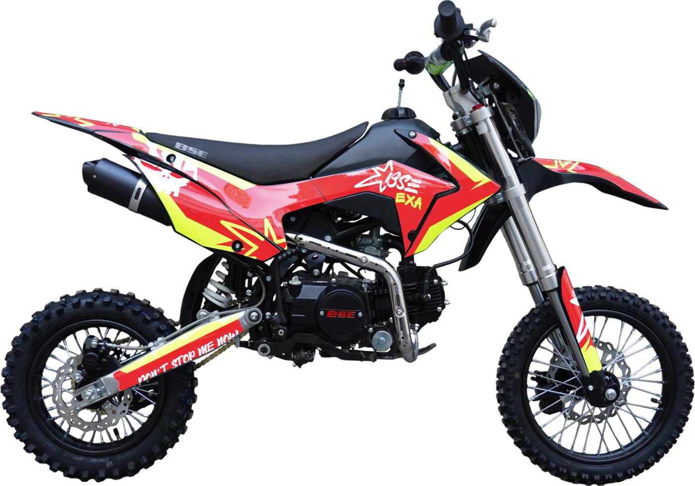 

Мотоцикл BSE Exa SA 14/12 BEXAYH010CRH1 (красный/зеленый)