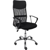 Офисное кресло AksHome Aria (ткань/сетка/экокожа, черный)