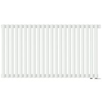 Стальной трубчатый радиатор Сунержа Эстет-00 EU50 500х990 22 секции (матовый белый)