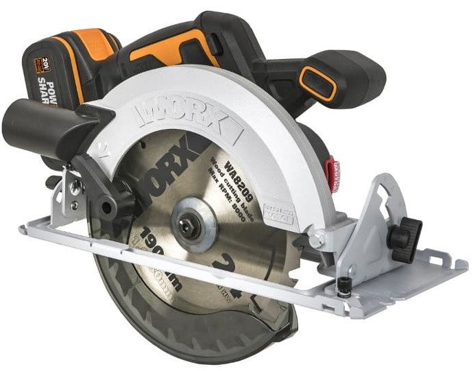 

Дисковая (циркулярная) пила Worx WX520 (с 1-им АКБ)