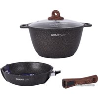 Набор кастрюль Kukmara Granit Ultra №18 нкп18го