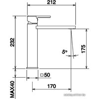 Смеситель La Torre Italia 150 35401 TC