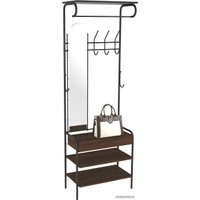 Вешалка для одежды Sheffilton M-3026 891628 (венге/черный)