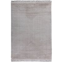 Ковер для жилой комнаты Radjab Carpet Пандора Прямоугольник 1104A 6384RK (1.6x2.3, Light Grey/Light Grey)