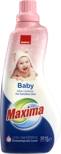 

Смягчитель для белья Sano Maxima Baby Ultra Concentrated 1 л