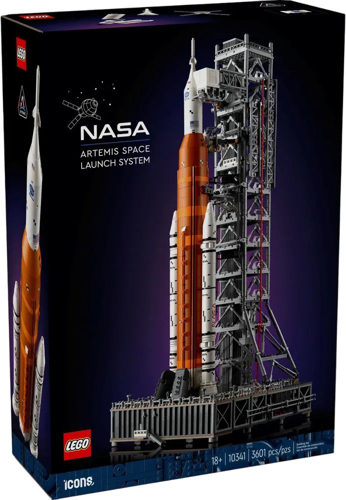 Конструктор LEGO Icons 10341 Космическая пусковая система NASA Artemis