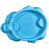 Песочница-бассейн PalPlay Собачка с крышкой 432 (голубой/зеленый)